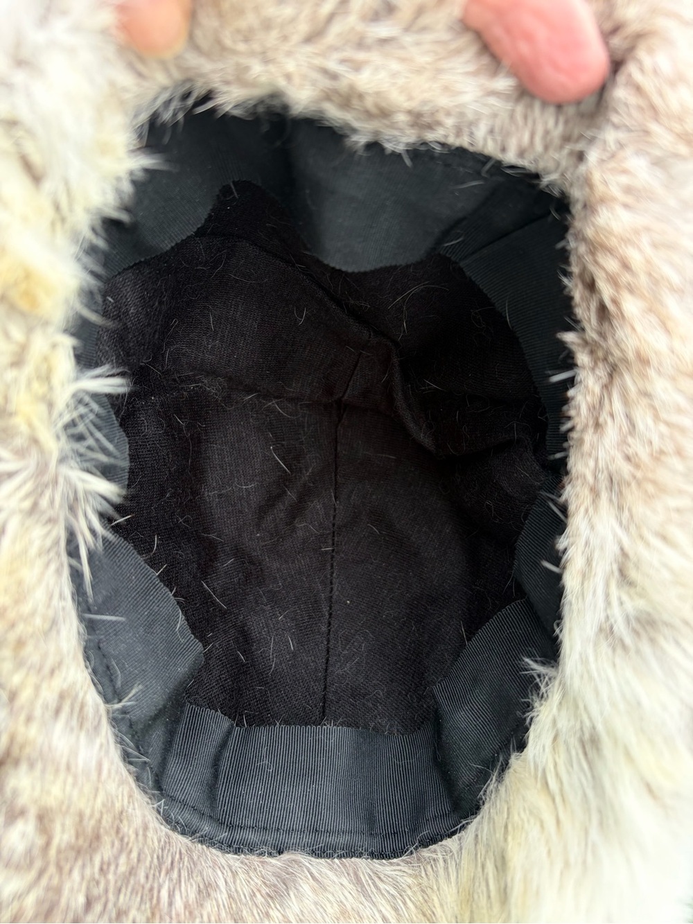 Soft Real Rabbit Fur Bucket Hat - Picture 6 of 6